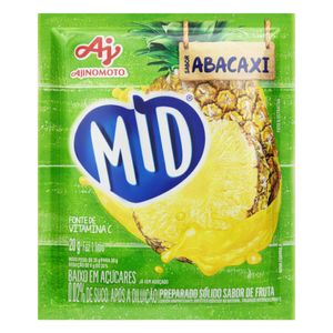 Refresco em Pó Abacaxi MID 20g