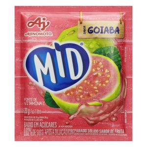 Refresco em Pó Goiaba MID 20g