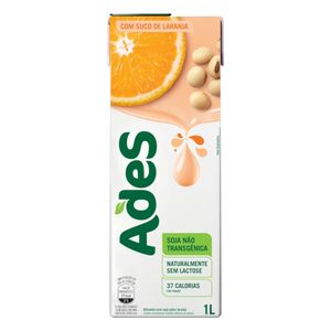 Bebida a Base de Soja Laranja ADES 1 Litro
