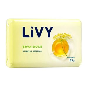 Sabonete Erva Doce e Bambu Frescor Livy 85G