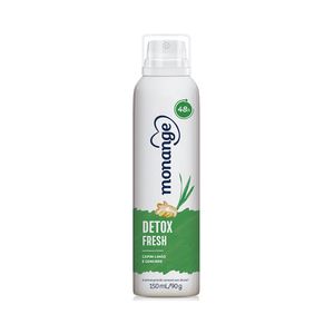 Desodorante Aerossol Detox Monange 150ml