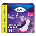 Absorvente Geriátrico Tena Lady Discreet Max Night