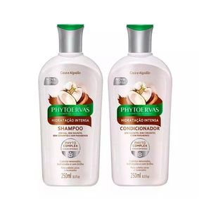 Kit Shampoo e Condicionador Hidratação Intensa Phytoervas 250ml