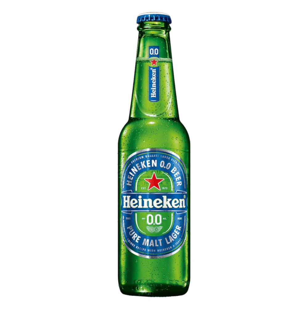 Heineken 冷蔵庫 0°C Cerveja Heineken Zero Álcool Long Neck 330ml - Supermercado Coop