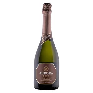 Espumante Brasileiro Branco Brut Aurora Serra Gaúcha Garrafa 750ml
