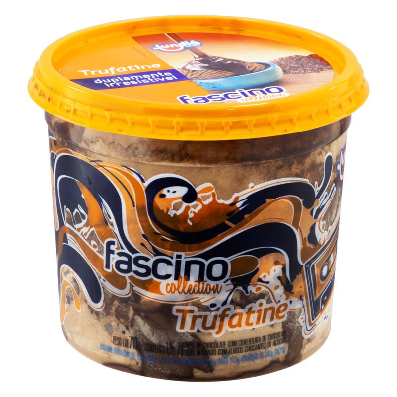 Sorvete Trufatine Jundiá Fascino Collection Pote 1,5 Litro