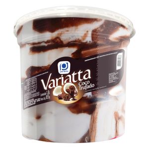 Sorvete Coco Trufado Perfetto Variatta Pote 1,8 Litro