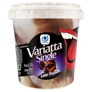 Sorvete Leite Trufado Perfetto Variatta Single Pote 500ml