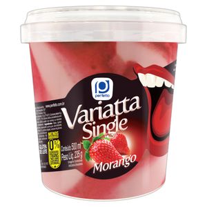 Sorvete Morango Perfetto Variatta Single Pote 500ml