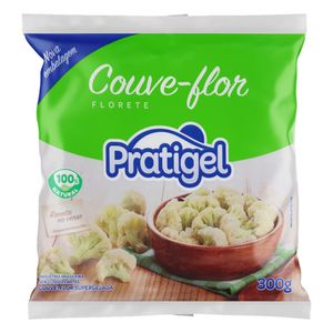 Couve-Flor Florete Supergelada Pratigel Pacote 300g