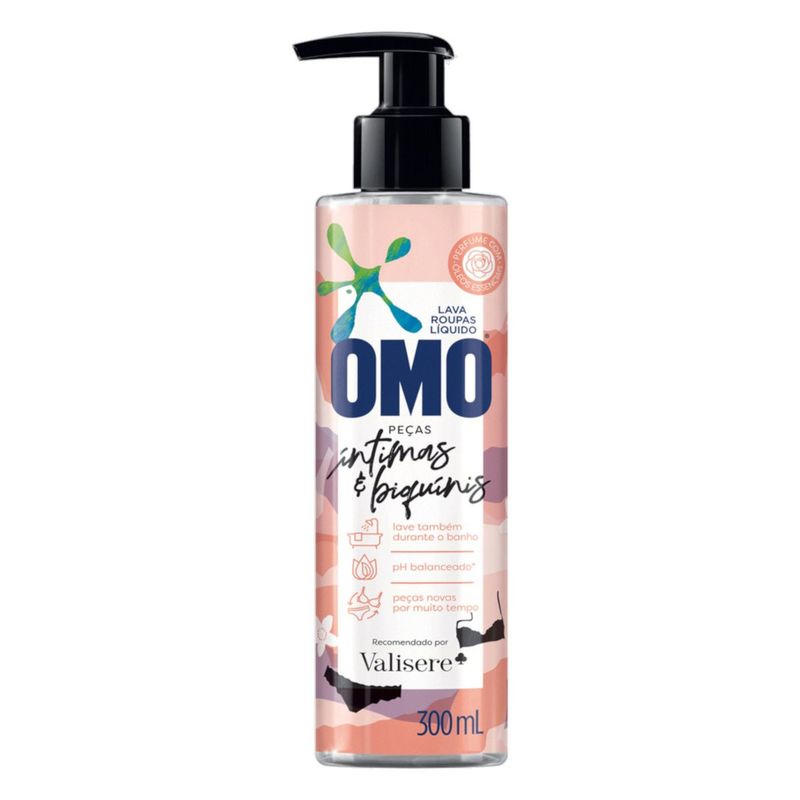 Lava-Roupas-Liquido-Roupas-intimas-Biquinis-Omo-Frasco-300ml-s