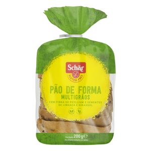 Pão de Forma Multigrãos sem Glúten Schär 200g
