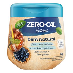 Adoçante em Pó Eritritol Zero Lactose Zero Cal 250g