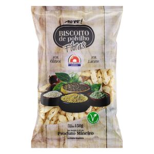 Biscoito de Polvilho Zero Lactose Boca do Forno Fibras Pacote 150g