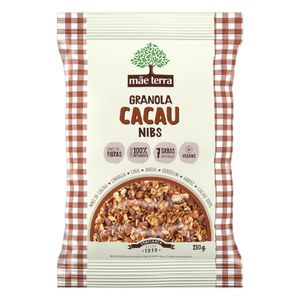 Granola Cacau Nibs Mãe Terra 250g