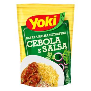 Batata Palha Extrafina Cebola e Salsa Yoki 100g