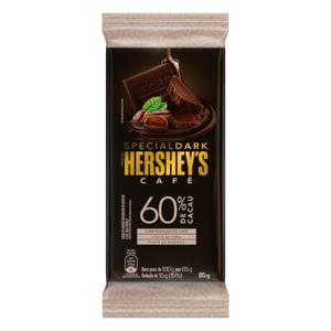 Chocolate Amargo 60% Cacau Café Special Dark Hershey's 85g