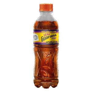 Refresco Adoçado Leão Sabor Guaraná e Açaí Garrafa 450ml