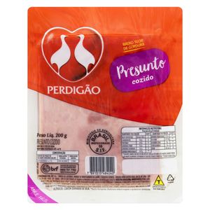 Presunto Cozido Fatiado Perdigão 200g