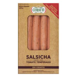 Salsicha Viena com Tomate Temperado Ceratti 200g