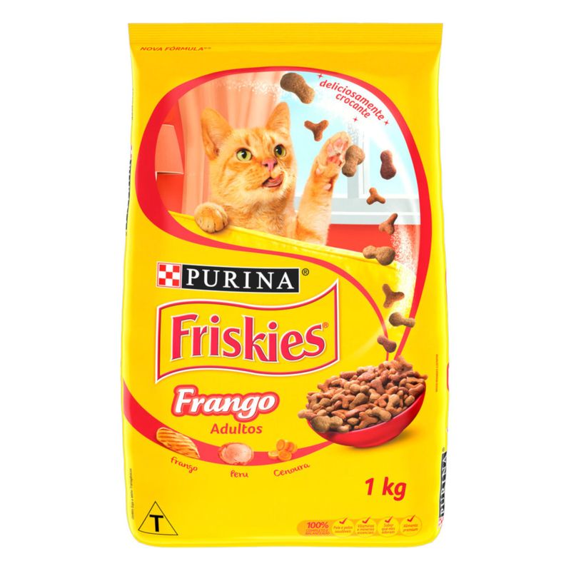 Alimento-para-Gatos-Adultos-Frango-Purina-Friskies-Pacote-1kg-s