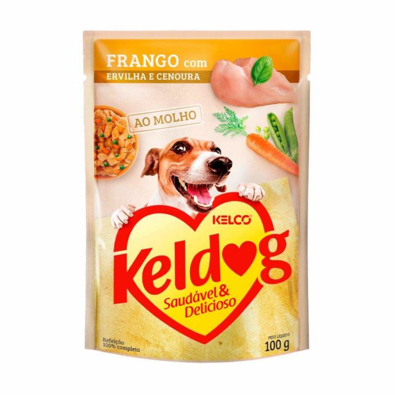 Alimento-para-Caes-Frango-Ervilha-e-Cenoura-Keldog-Sache-100g-s