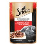 Alimento-para-Gatos-Adultos-Carne-ao-Molho-Sheba-Sache-85g-s