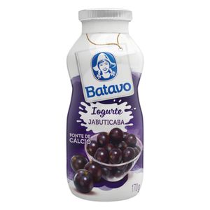 Iogurte Parcialmente Desnatado Jabuticaba Batavo Frasco 170g