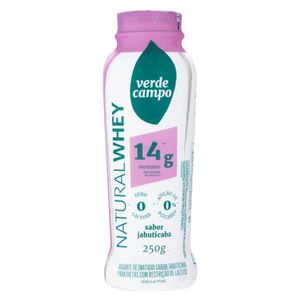 Iogurte Desnatado de Jabuticaba Natural Whey Verde Campo 250g