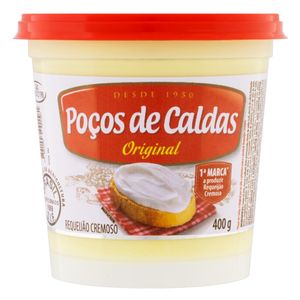 Requeijão Cremoso Poços de Caldas Pote 400g