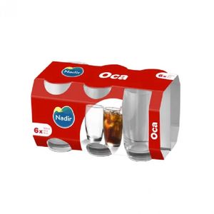 Conjunto Copo Oca Long Drink Nadir 300ml