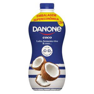 Iogurte Parcialmente Desnatado Coco Danone Garrafa 1,25kg