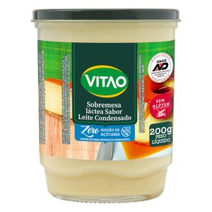 Sobremesa Láctea Leite Condensado Vitao Vidro 200g