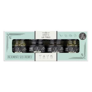 Kit Especiarias para Gin Tônica BR Spices 4 Unidades 10g Cada