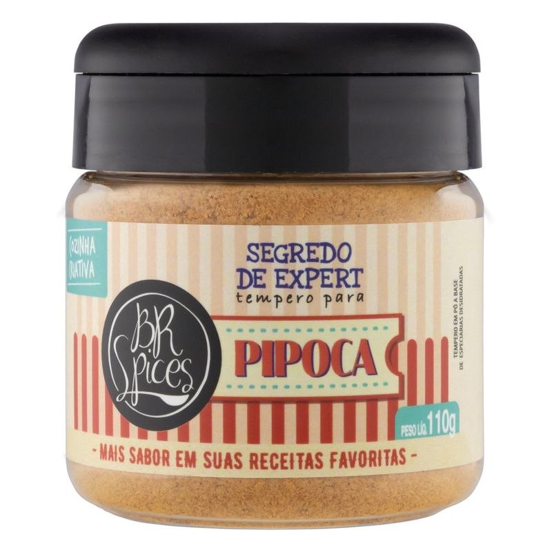 Tempero Segredo De Expert Feijão BR Spices Pote 90G - BR Spices