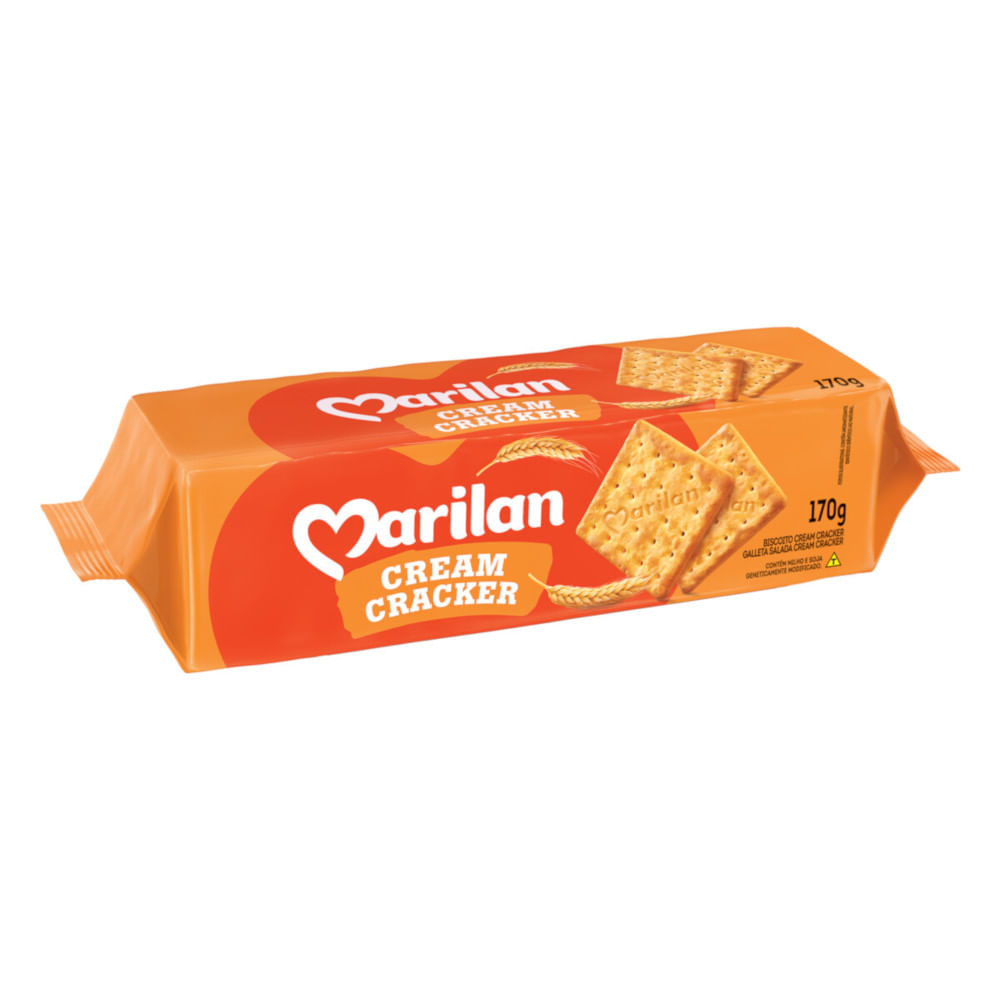 Biscoito Cream Cracker Marilan Tradicional 170g Supermercado Coop