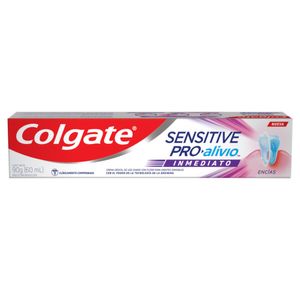 Creme Dental Colgate Sensitive Pro-Alívio Imediato Gengivas Caixa 90g