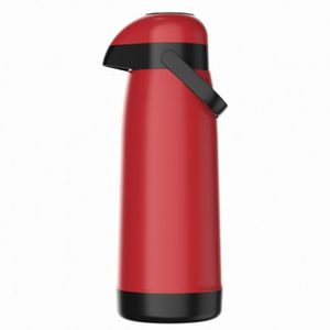 Garrafa Térmica Pressão Magic Pump Vermelho Termolar 1 Litro