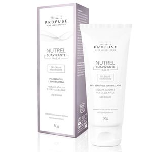 Profuse Nutrel Suavizante Balm Gel Creme Hidratante para Peles Sensíveis 50g