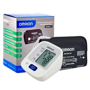 Aparelho de Pressão Arterial de Braço Omron Control+ Hem-7122 com 1 Unidade