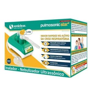 Inalador Pulmosonic Star Soniclear com 1 Unidade