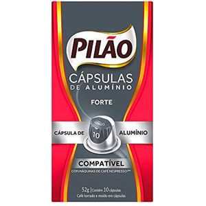 Café em Cápsula Pilão Forte 52g | Com 10 Cápsulas
