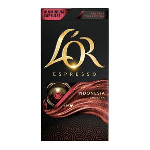 Café em Cápsula L'Or Espresso Indonésia | Com 10 Cápsulas