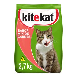 Alimento para Gatos Adultos Mix de Carnes Kitekat 2,7kg