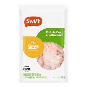 Filé de Coxa e Sobrecoxa sem Pele do Campo Swift 1kg