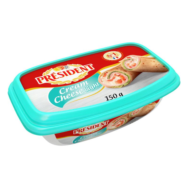 Cream Cheese Light President 150g - Supermercado Coop