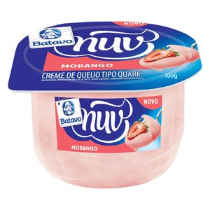 Creme Quark Morango Batavo Nuv 100g