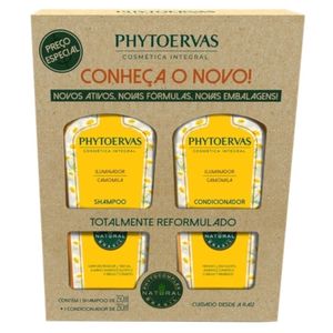 Kit Phytoervas Iluminador Shampoo e Condicionador 500ml