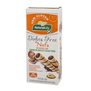 Tubes Free Nut's Creme de Avelã e Cacau Puro Sem Glúten Kodillar 50g