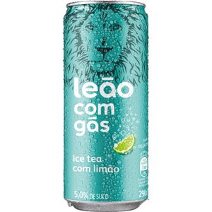 Bebida Gaseificada Chá Preto com Limão Leão 290ml